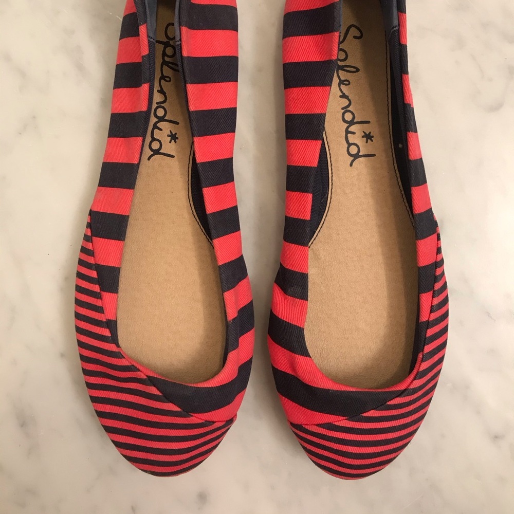 Splendid fabric flats